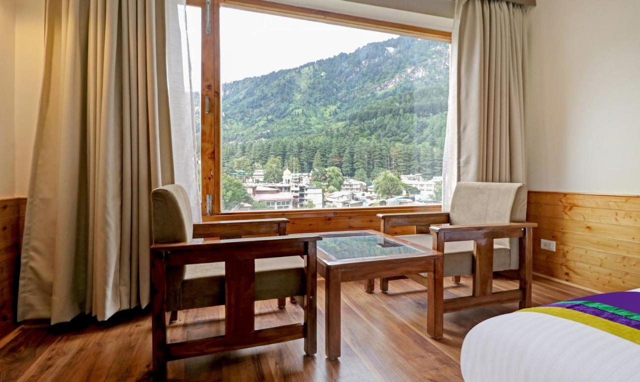 Treebo Premium Sattva With Mountain View Hotel Manāli Exterior foto