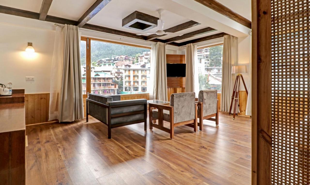 Treebo Premium Sattva With Mountain View Hotel Manāli Exterior foto